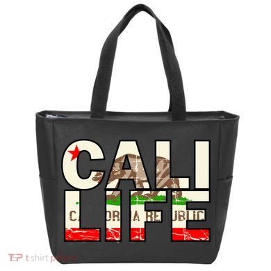 Cali Life Logo Flag Tote Bag