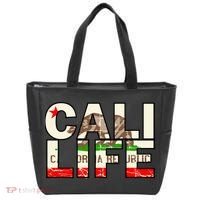 Cali Life Logo Flag Tote Bag thumb 0