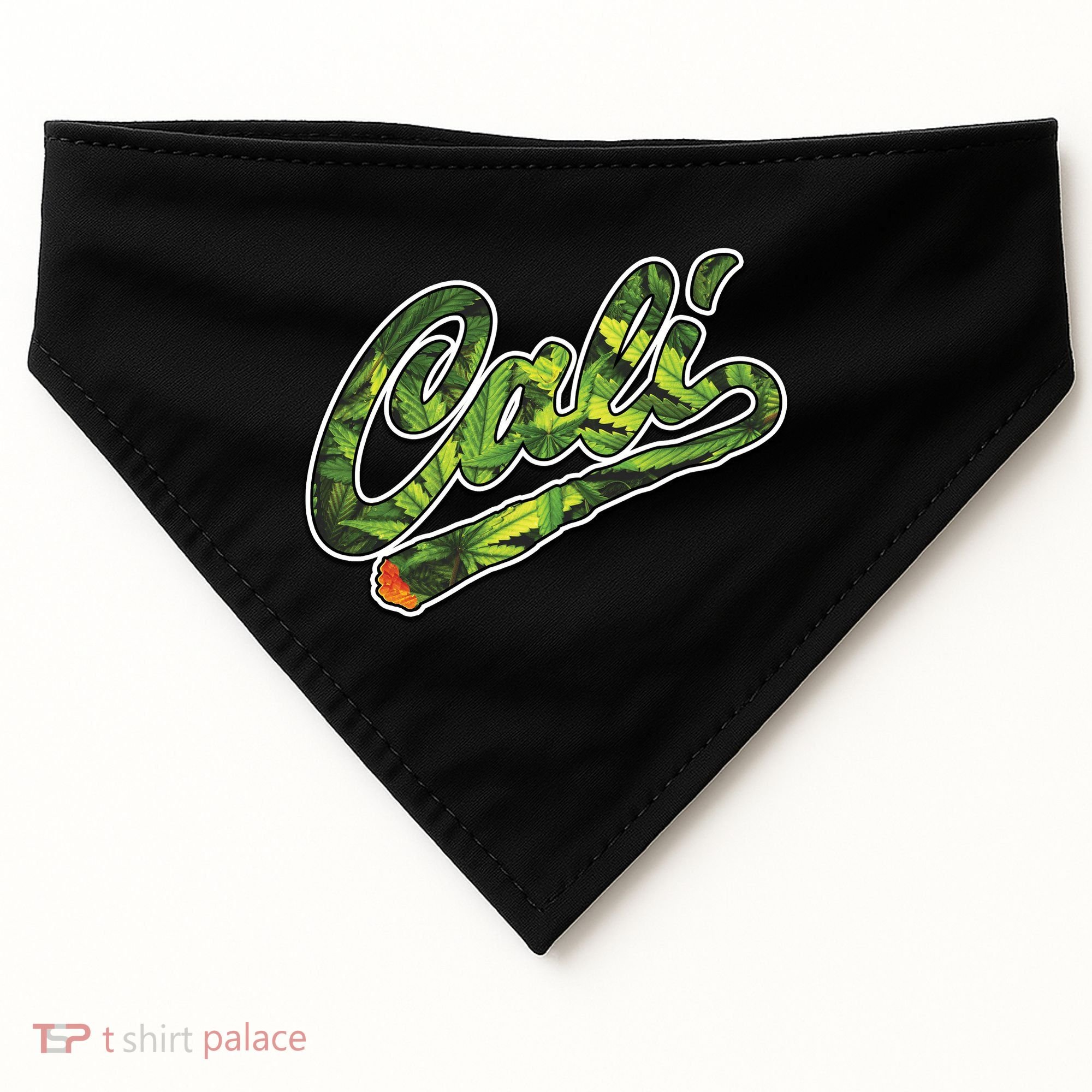 Cali Weed USA-Made Doggie Bandana