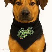Cali Weed USA-Made Doggie Bandana thumb 1