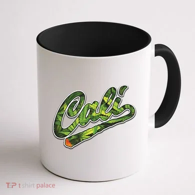Cali Weed Coffee Mug back