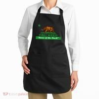 Cali Weed California Republic Flag Apron thumb 2