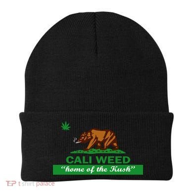 Cali Weed California Republic Flag Beanie