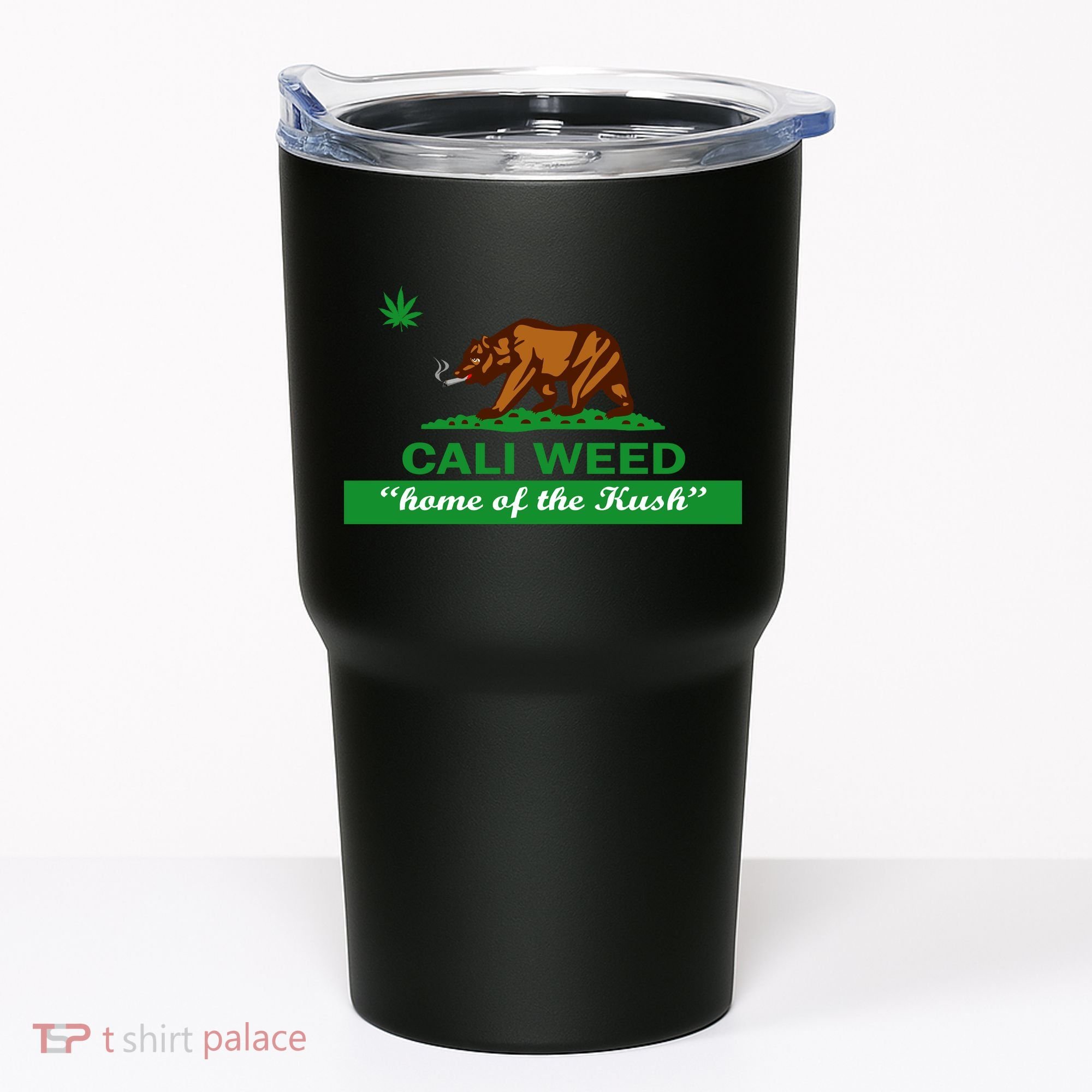 Cali Weed California Republic Flag Tumbler