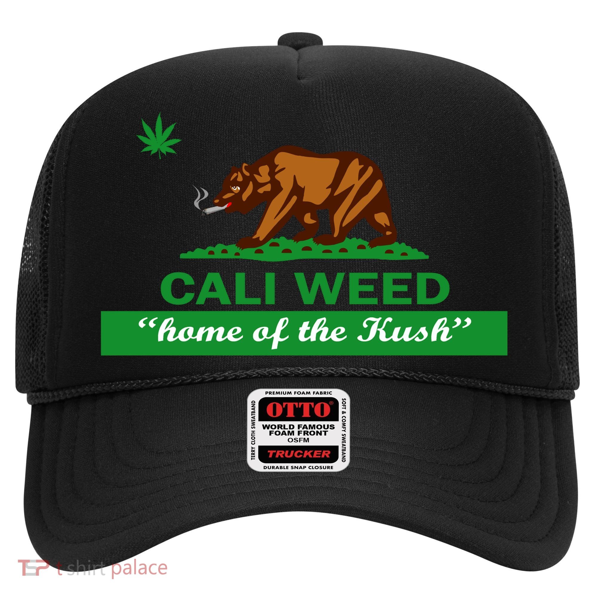 Cali Weed California Republic Flag Hat