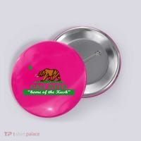 Cali Weed California Republic Flag Button thumb 0