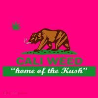 Cali Weed California Republic Flag Women's T-Shirt thumb 6