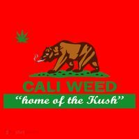 Cali Weed California Republic Flag Santa Hat thumb 1