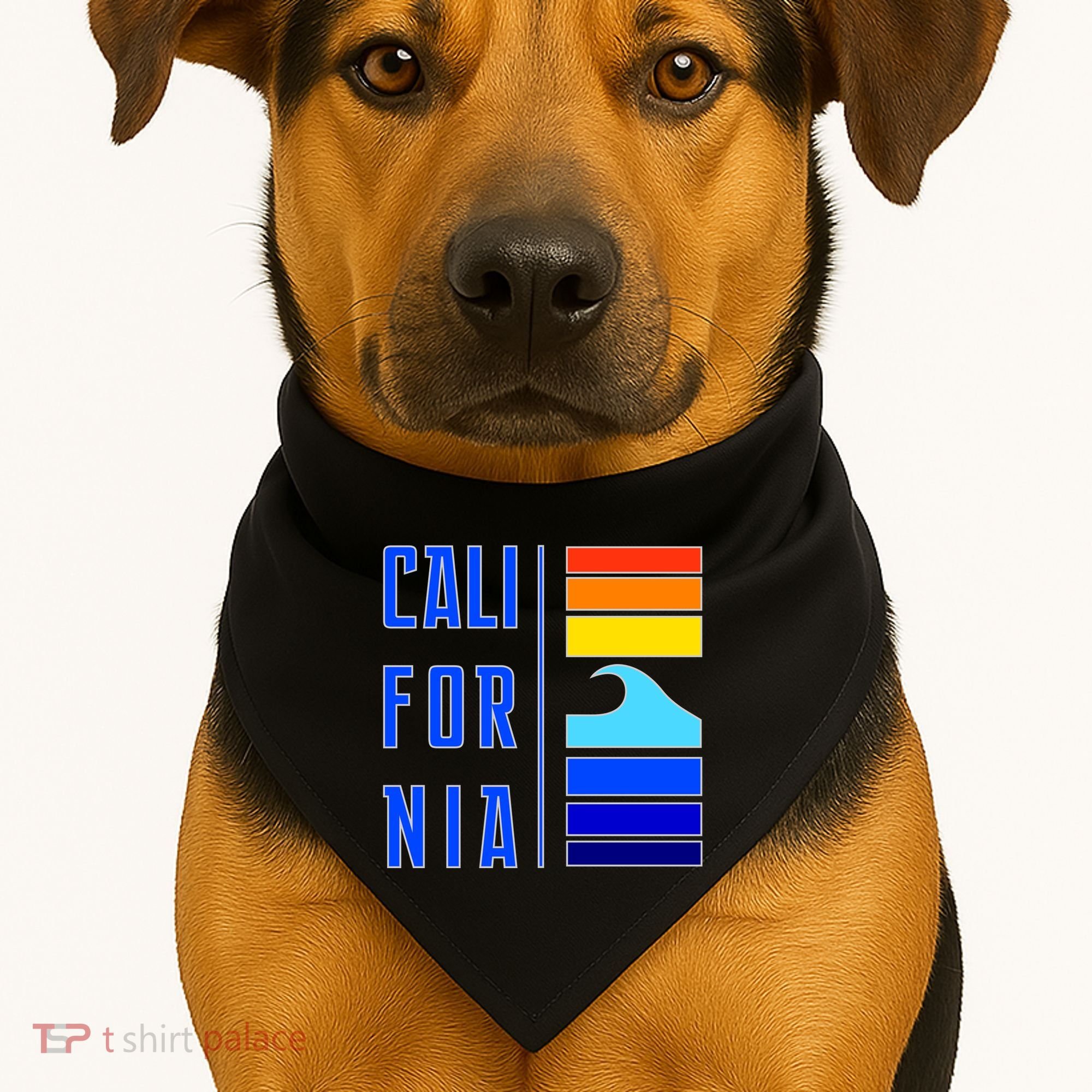 California USA-Made Doggie Bandana