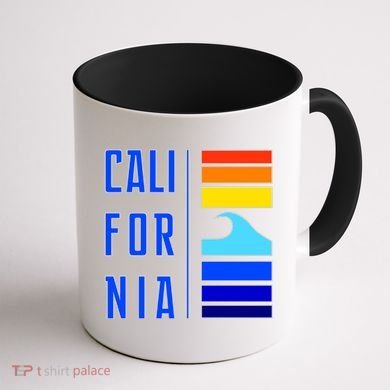California Coffee Mug back