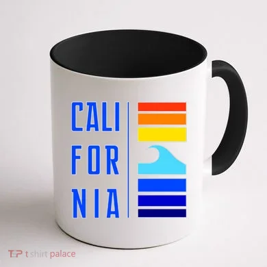 California Coffee Mug back