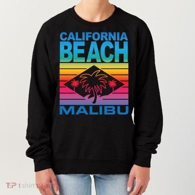 California Beach Retro Vibes Women's Sweatshirt