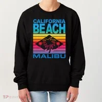 California Beach Retro Vibes Women's Sweatshirt thumb 0