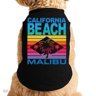 California Beach Retro Vibes Doggie Tank