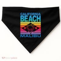 California Beach Retro Vibes USA-Made Doggie Bandana thumb 0