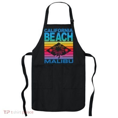 California Beach Retro Vibes Apron