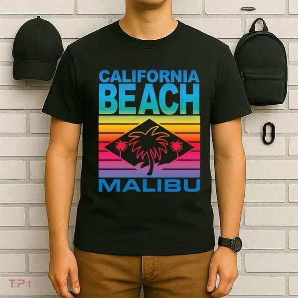 California Beach Retro Vibes T-Shirt