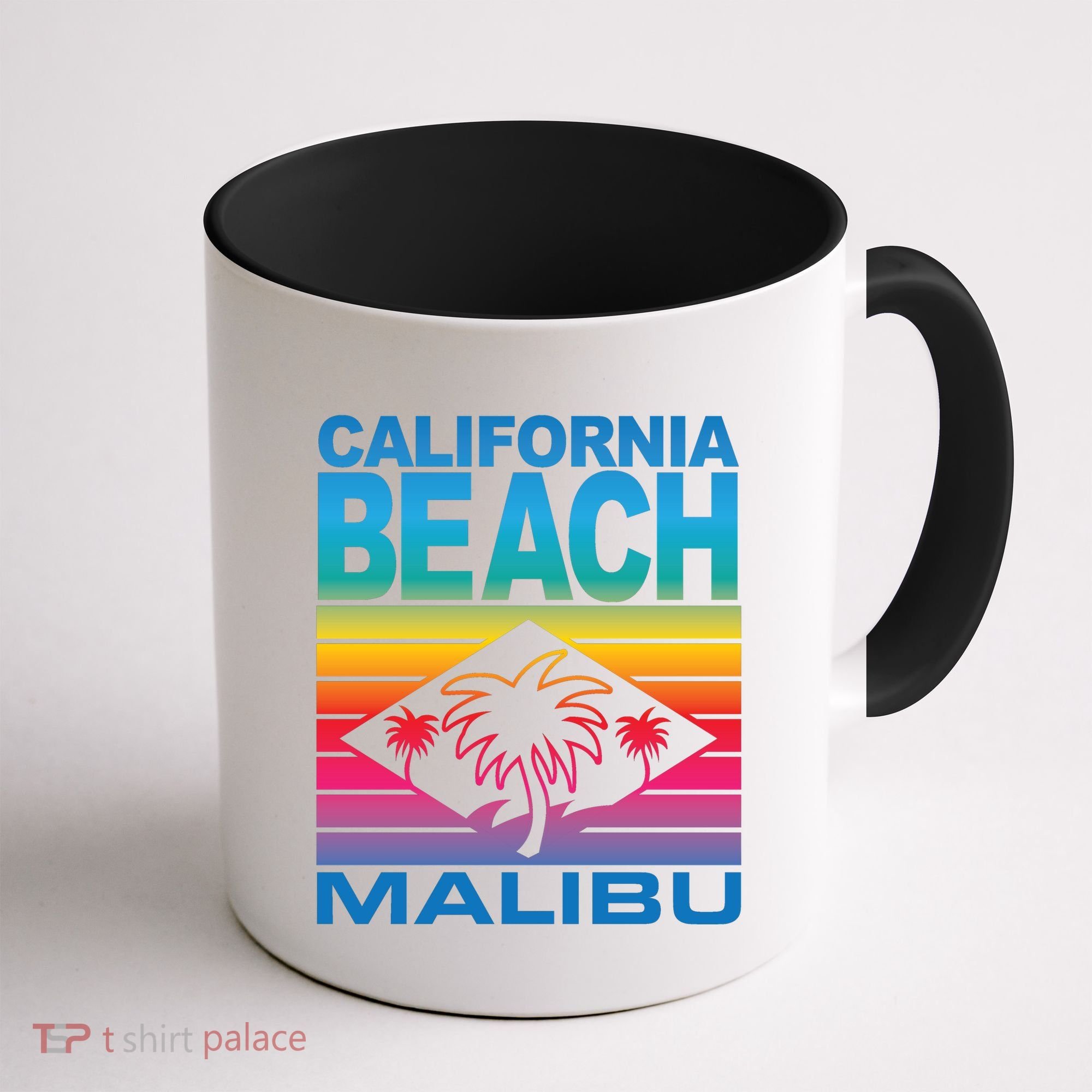 California Beach Retro Vibes Coffee Mug