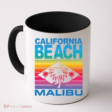 California Beach Retro Vibes Coffee Mug