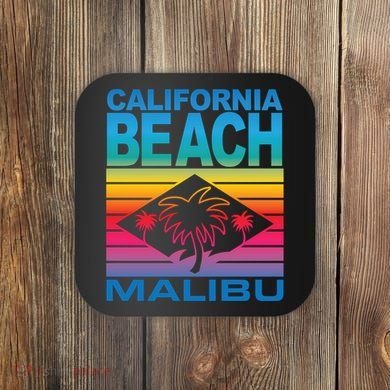California Beach Retro Vibes Coaster