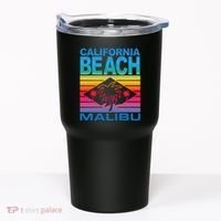 California Beach Retro Vibes Tumbler thumb 0