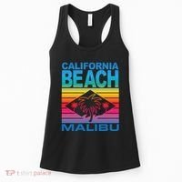 California Beach Retro Vibes Women's Tank Top thumb 0