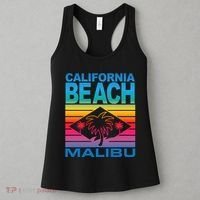 California Beach Retro Vibes Women's Tank Top thumb 3