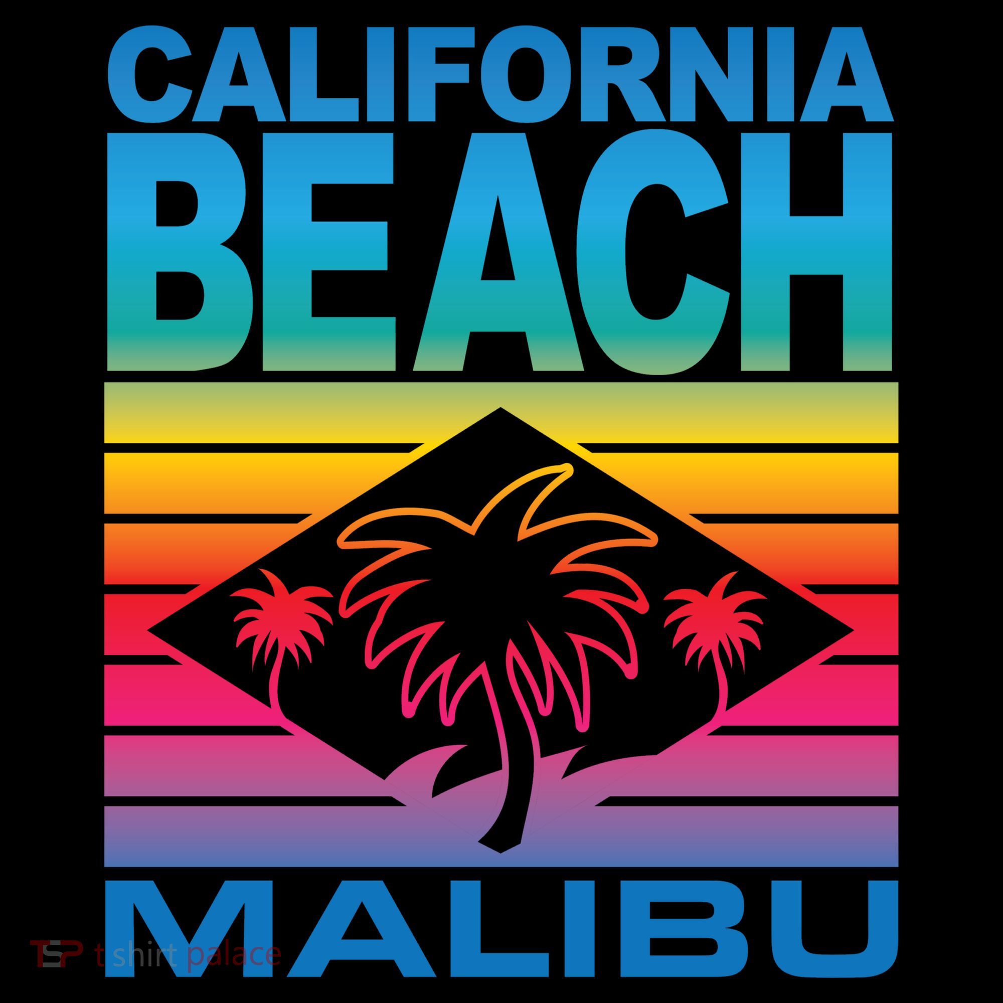 California Beach Retro Vibes Baby Bodysuit
