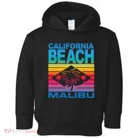 California Beach Retro Vibes Toddler Hoodie thumb 0