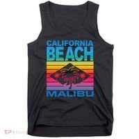 California Beach Retro Vibes Tank Top thumb 0