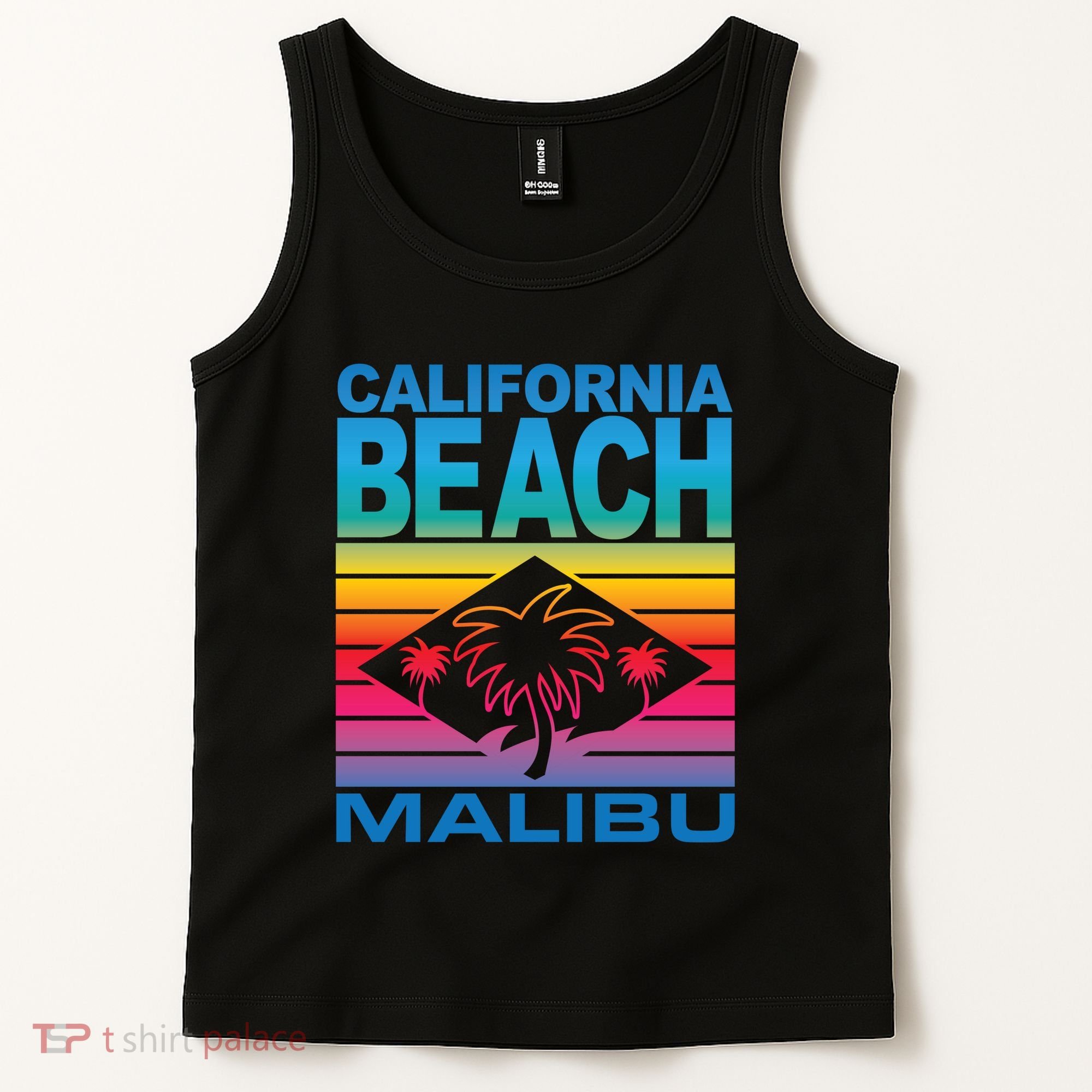 California Beach Retro Vibes Tank Top