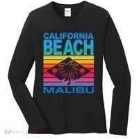 California Beach Retro Vibes Women's Long Sleeve Shirt thumb 0