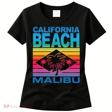California Beach Retro Vibes Women's T-Shirt