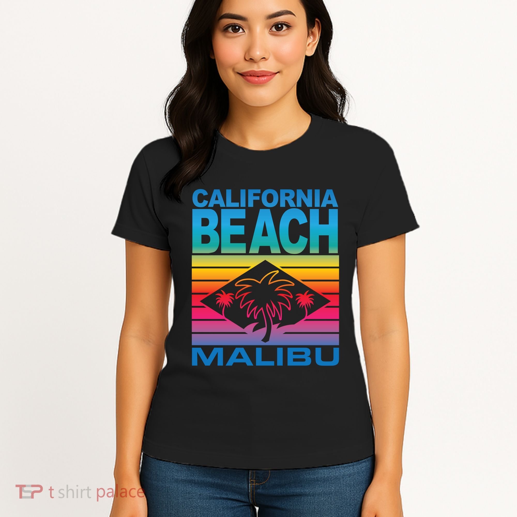 California Beach Retro Vibes Women's T-Shirt