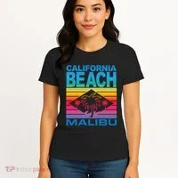 California Beach Retro Vibes Women's T-Shirt thumb 4