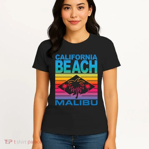 California Beach Retro Vibes Women's T-Shirt