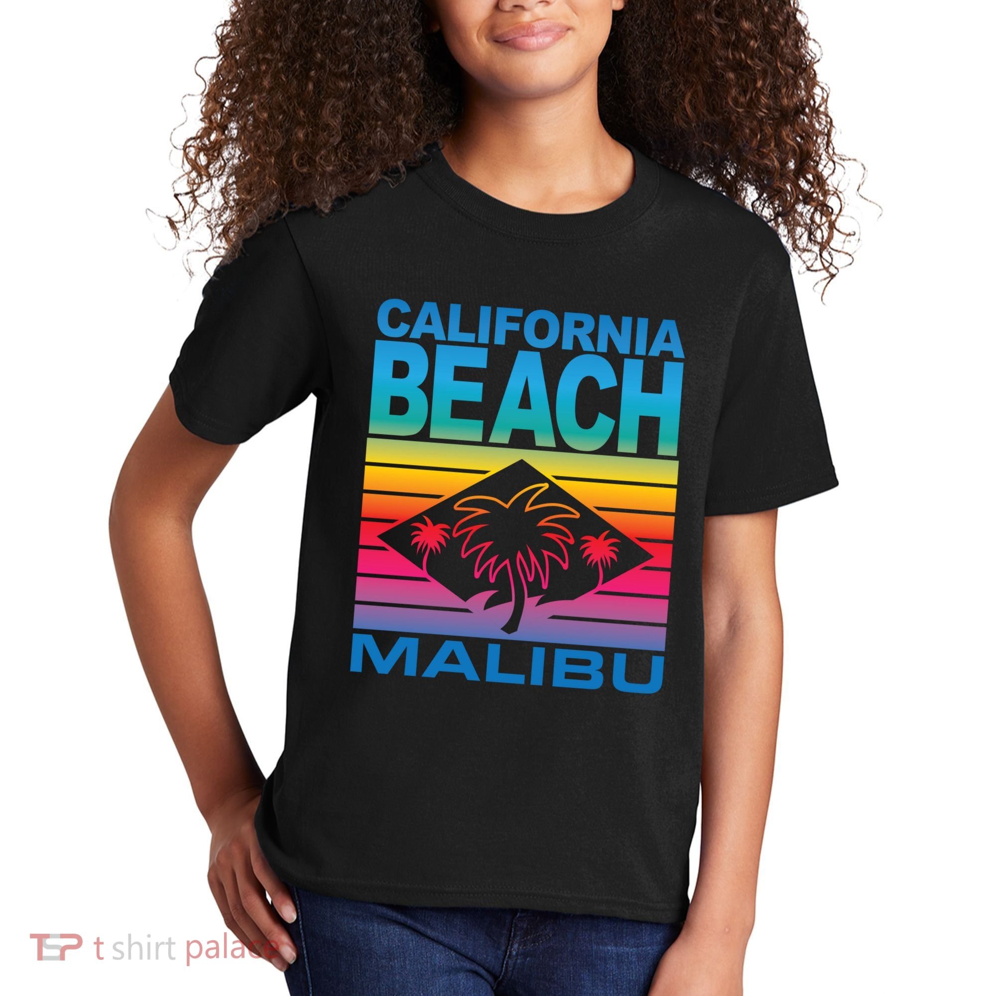 California Beach Retro Vibes Kids T-Shirt