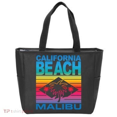 California Beach Retro Vibes Tote Bag