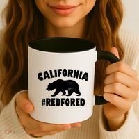 California Bear #RedForEd Coffee Mug thumb 3