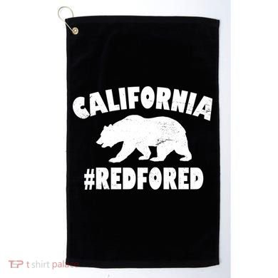 California Bear #RedForEd Golf Towel
