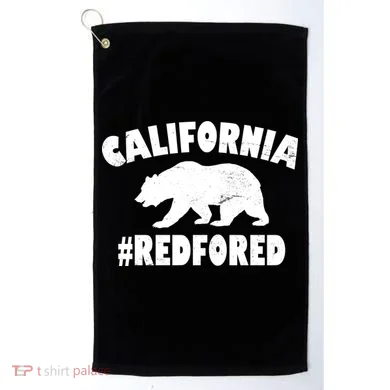 California Bear #RedForEd Golf Towel