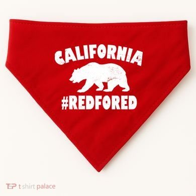 California Bear #RedForEd USA-Made Doggie Bandana