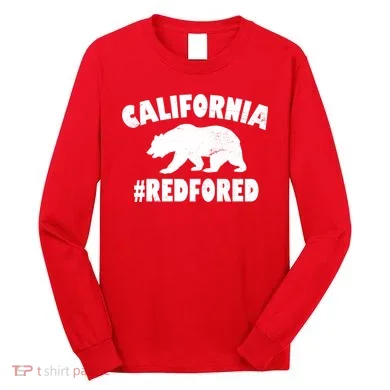 California Bear #RedForEd Long Sleeve Shirt