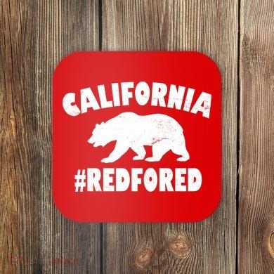 California Bear #RedForEd Coaster