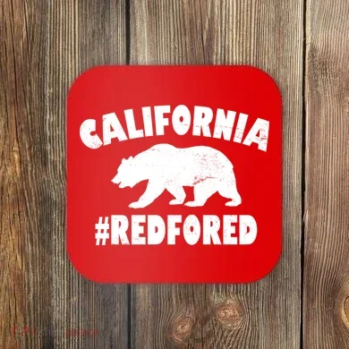 California Bear #RedForEd Coaster