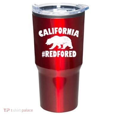 California Bear #RedForEd Tumbler