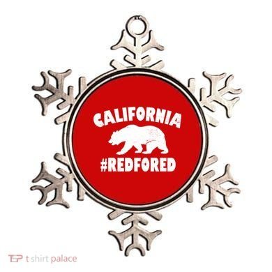 California Bear #RedForEd Ornament