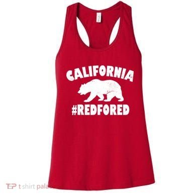 California Bear #RedForEd Women's Tank Top