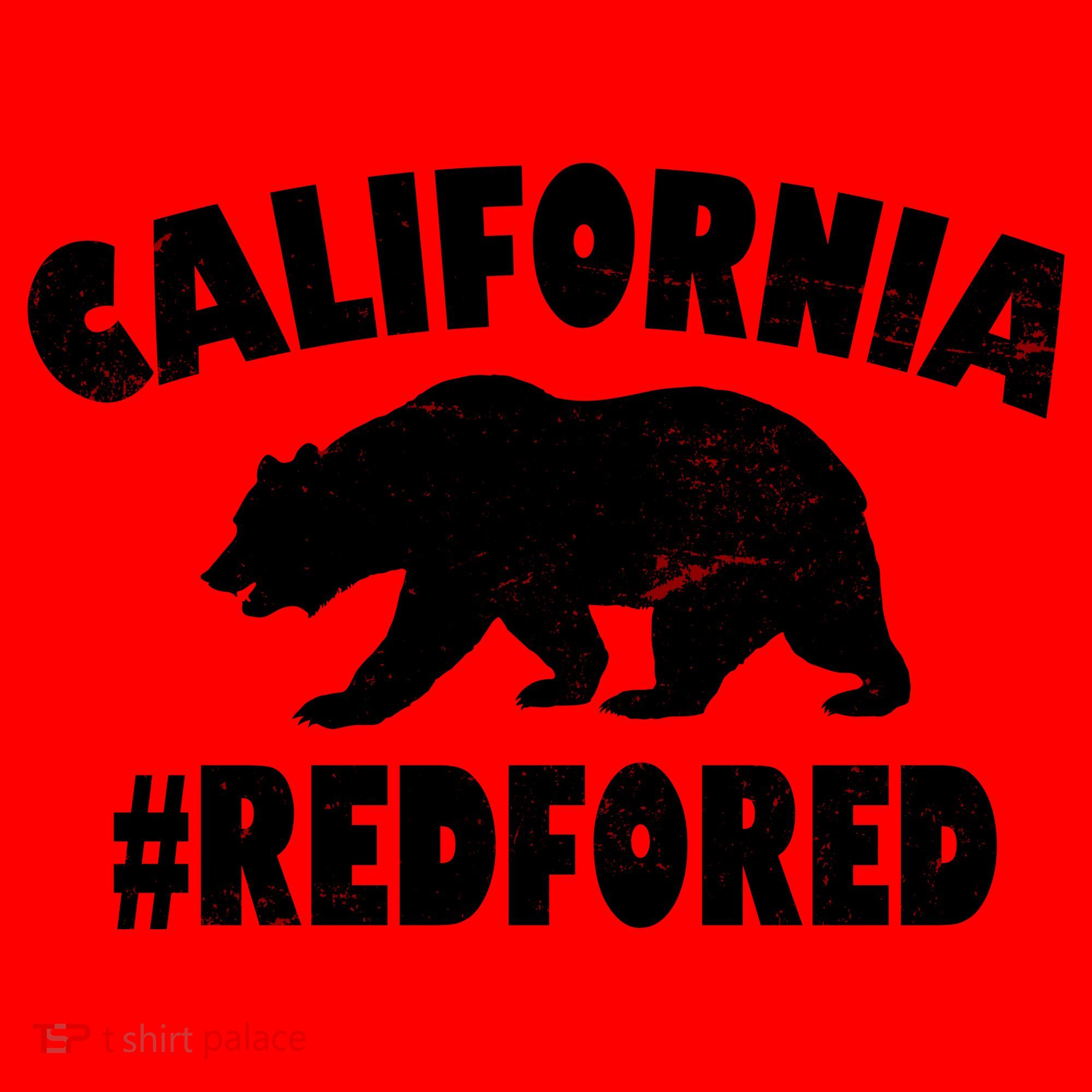 California Bear #RedForEd Santa Hat