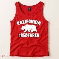 California Bear #RedForEd Tank Top thumb 2